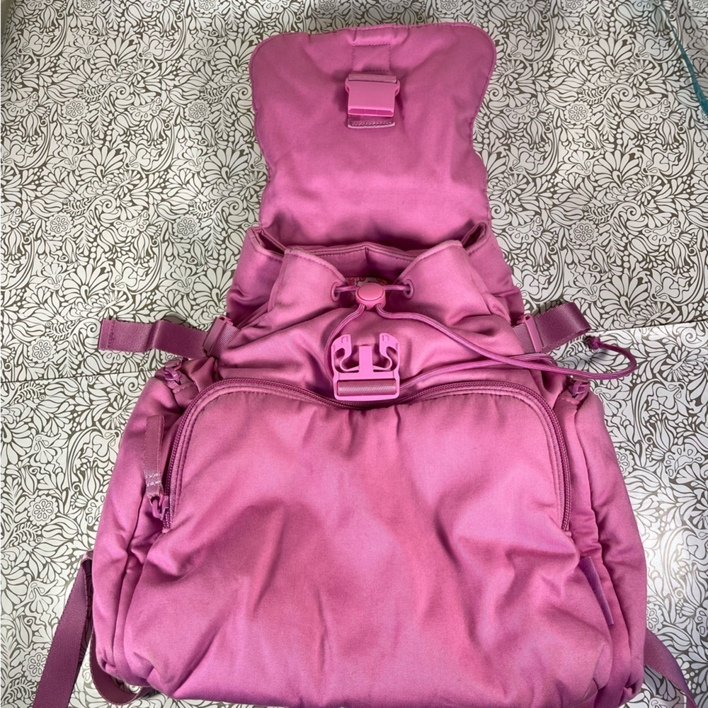 Vera Bradley Drawstring Pink Backpack - image 7